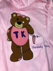 Thready Teddy Satin Sweatsuit